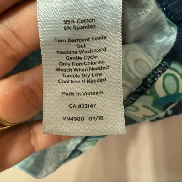 Talbots Crewneck Shirt Floral Women Size  1X - Picture 5 of 7